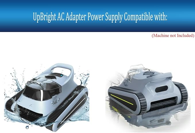 UpBright 2-Prong 26V AC/DC Adapter Compatible with Seauto Crab CR CA New Seal PC09 21.9V 7800mAh Li-ion Battery Smart Cordless Robotic Vacuum Pool Cleaner SAT65A-2602600 Power Supply Cord Charger PSU