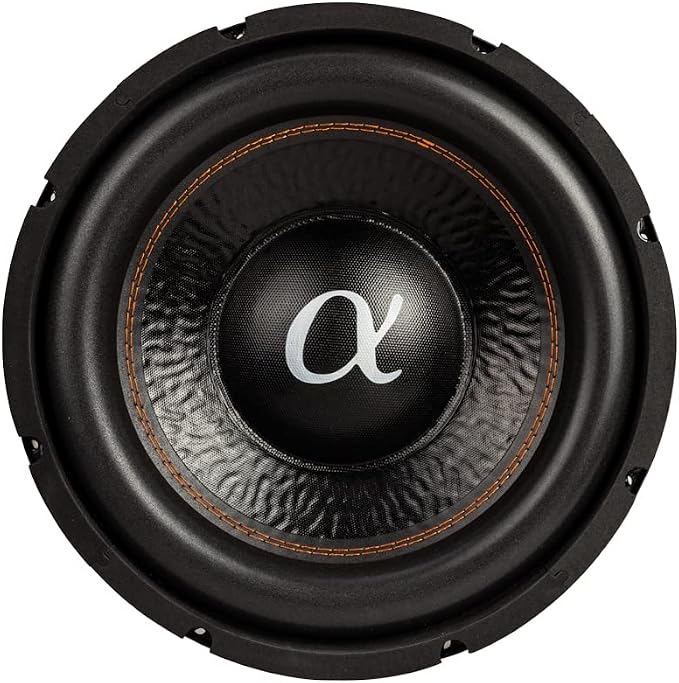 Alphasonik ASW12D AS Series 12" 1200 Watts Max / 400 Watts RMS Dual 4 Ohm Car Subwoofer Stamped Steel Basket with Stronium Magnet Non Pressed Paper Cone Audio Speaker Bass Sub Woofer