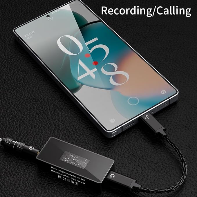 LEAUDIO TRN Black Pearl Portable Hi-Fi Digital Audio Decoder 3.5+4.4 Output Dual CS43131 PCM 384kHz 32Bit DSD256 DAC Headphone Amplifier