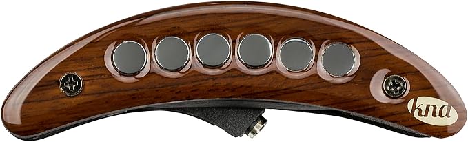 KNA SP-1 Passive Single-Coil Soundhole Pickup for Steel-String Acoustic Guitar – Clear Natural Tone, Lightweight, Low-Profile, Easy No-Mod Installation, Passive No-Battery, Detachable