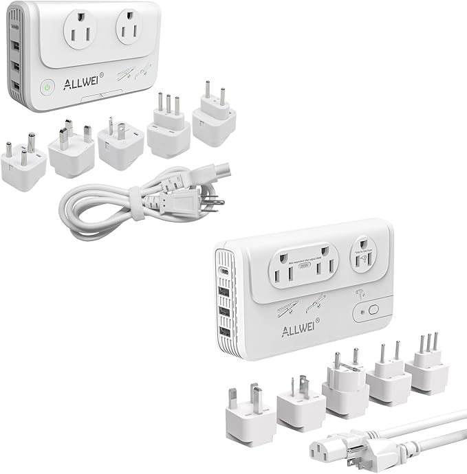 ALLWEI 230W Power Voltage Converter 220V to 110V and 2000W Voltage Converter US to Europe