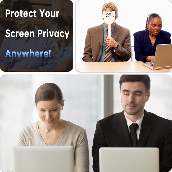 Peslv Magnetic Privacy Screen for MacBook Pro 14 Inch (2021-2026, M1, M2, M3, M4, M5), Removable Matte Blue Light Glare Filter for Mac Pro 14.2" Laptop Computer