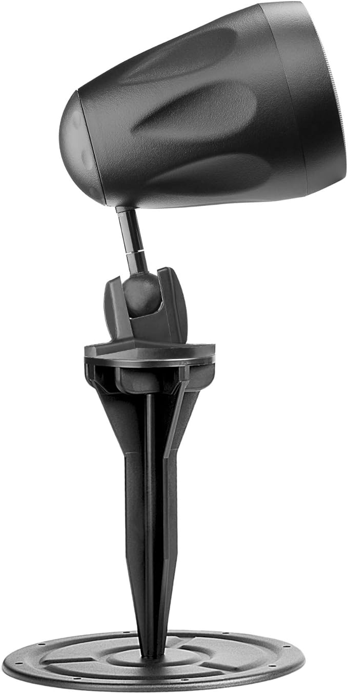 OSD Audio Forza 4" Landscape In Ground/Mountable 80W Speaker, Commercial 70V Tap, Outdoor Weather Resistant, Black (Single)