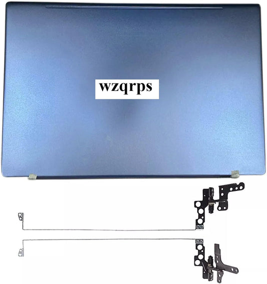 New Replacement Laptop LCD Cover Back Rear Top Lid/LCD Back Cover with Hinges for HP 15CS 15-CS 15-CW 15T-CS 15Z-CW Series L51799-001 Fog Blue (A+H for HP 15-CS 15-CW)
