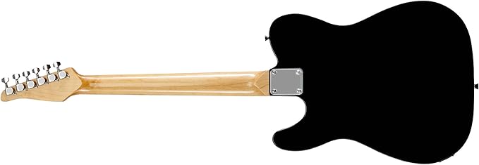 LyxPro 39” Electric Guitar TL Series, Full-Size Paulownia Wood Body, 3-Ply Pickguard, C-Shape Neck, Ashtray Bridge, Quality Gear Tuners, 3-Way Switch & Volume/Tone Controls, 2 Picks Included, Sunburst