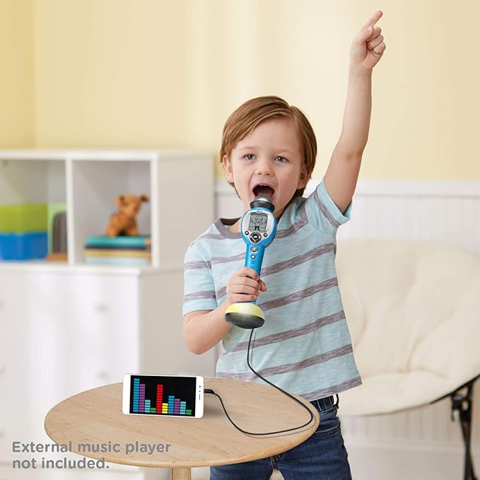 VTech Kidi Star Music Magic Microphone, Blue