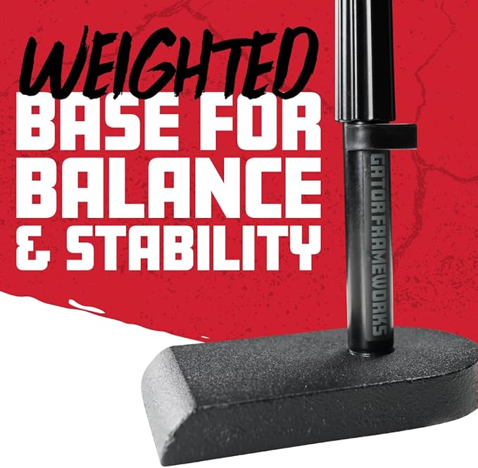 Gator Frameworks Rok-It Series Low-Profile Microphone Stand with 16" Adjustable Boom Arm, Ideal for Bass Drums and Guitar Amps (RI-MIC-200)