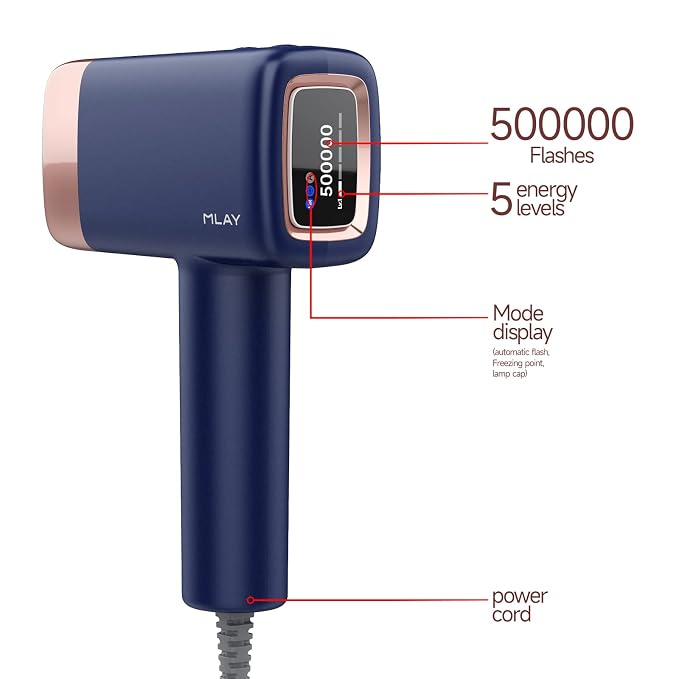 MLAY IPL Hair Removal Device for Women and Men