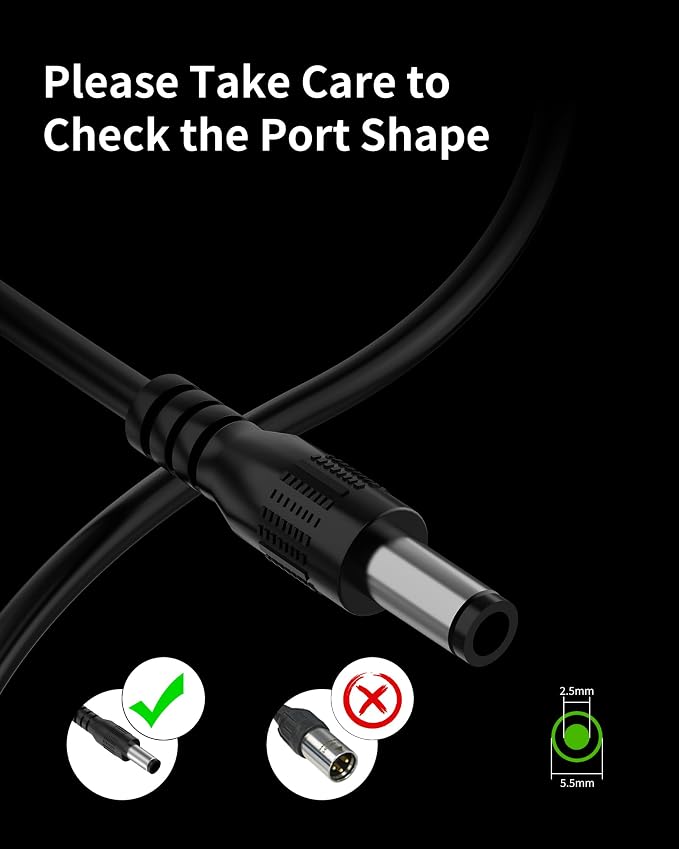 VHBW 42V 2A Electric Bike Charger for DYU D3F, King750, A1F, FF500, C2, C3, C5, C6, C6 Pro – Fast Battery Charger with LED Indicator & Safety Protection