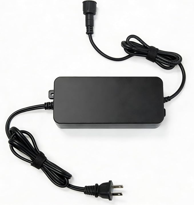 APPECK DC36V 144W Adapter for Permanent Outdoor Lights Pro C5106 Only, IP65 Waterproof Power Supply for RGBCW Smart Eaves Lights, Black