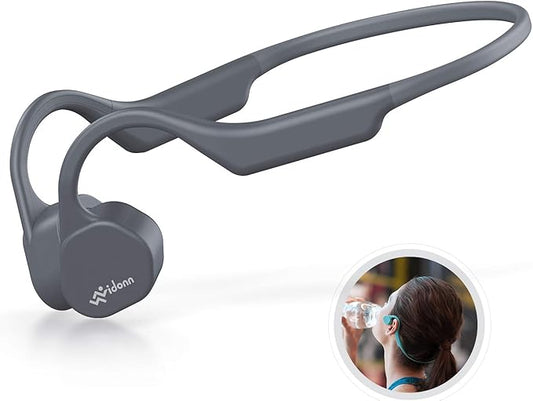 Bone Conduction Headphones F3 Sweat Resistant Wireless Earphones for Workouts and Running Bluetooth Headphones with Mic