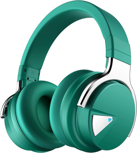 Million Sold 10 Years Classic E7 Active Noise Cancelling Headphones with Upgraded Noise Cancellation, Bluetooth Headphones Wireless with HD Sound Vivid Deep Bass, for Home Office Travel Gift Pcs