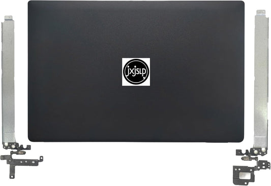 Replacement LCD Back Cover Rear Top Lid with Hinges for Dell Latitude 15 3520 E3520 Series Laptop,New Dell Latitude 3520 Back Cover and Hinge P/N: 17XCF 017XCF Black