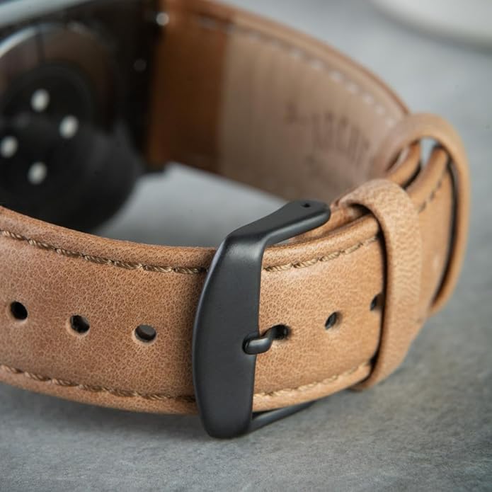 Archer Watch Straps - Top Grain Leather Watch Bands for Apple Watch