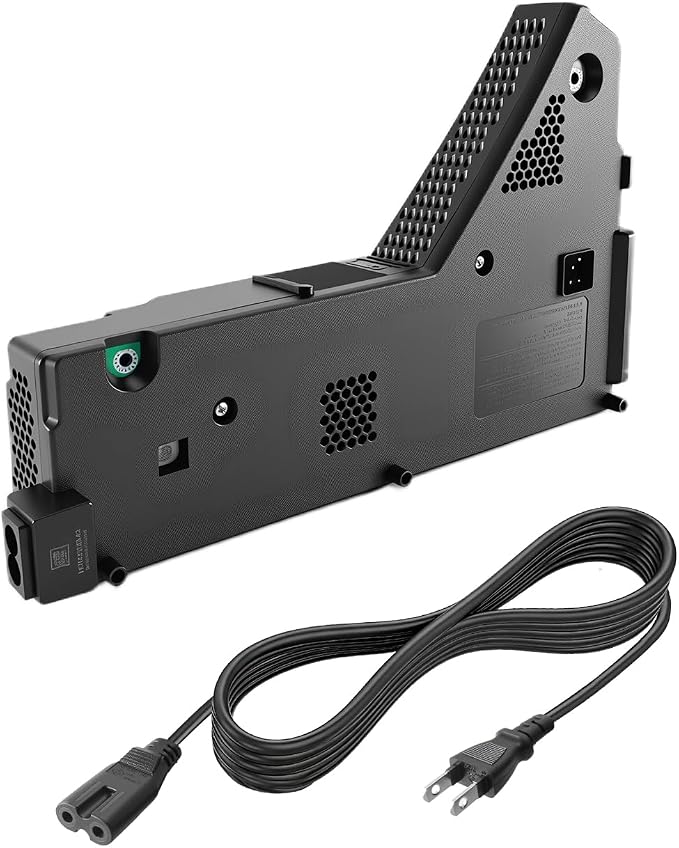 Internal Power Supply Replacement Compatible with PS5 ADP-400FR PA-1401-JT3 for 1200 Series, Game Console Power Supply AC Adapter Charger Brick with Cord