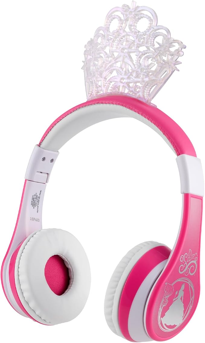 Wicked Glinda Bluetooth Headphones for Kids, Wireless Headphones for School, Home or Travel