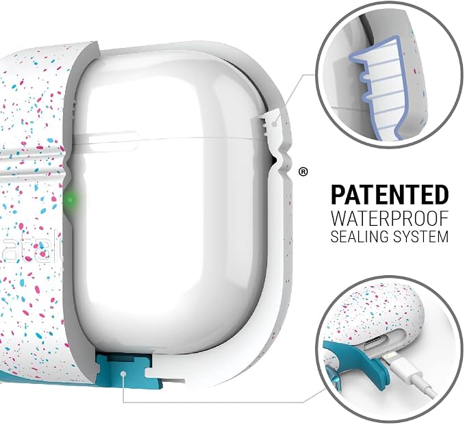 Catalyst Waterproof Case for AirPods 3rd Generation - Wireless and USB-C Charging Compatible AirPods 3rd Generation Case, Drop Protection Cover for AirPods 3 One Piece Design with Carabiner