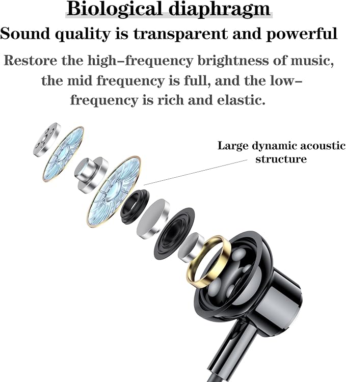LANDIBO Wireless Bluetooth 5.0 Neck Earbuds with 100 Hours of Playback, IPX5 Waterproof Sports Earphones with Microphone, Magnetic, TF Card Slot, for Gym Running Exercises (A12)