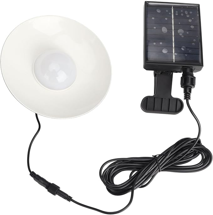 Upgrade Umbrella Solar Lights 12 Hours Working Party Patio, LED Outdoor Solar Lights for Patio,Remote Control (White Light)