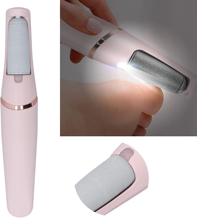 Electric Foot Grinder Callus Remover File for Feet 2 Levels Speed Setting Ergonomic Design USB Charging Grinder