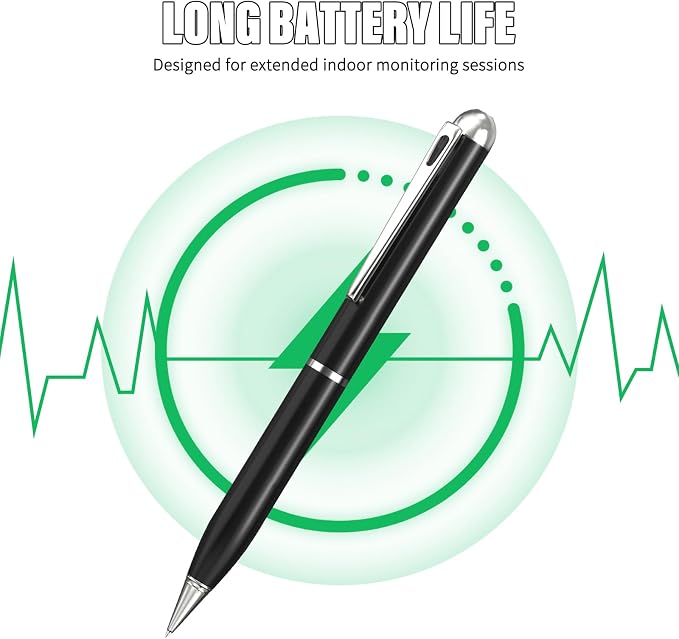 Thirdeyes 64GB Hidden Camera Pen - 1080P HD Spy Pen with Built-in Memory