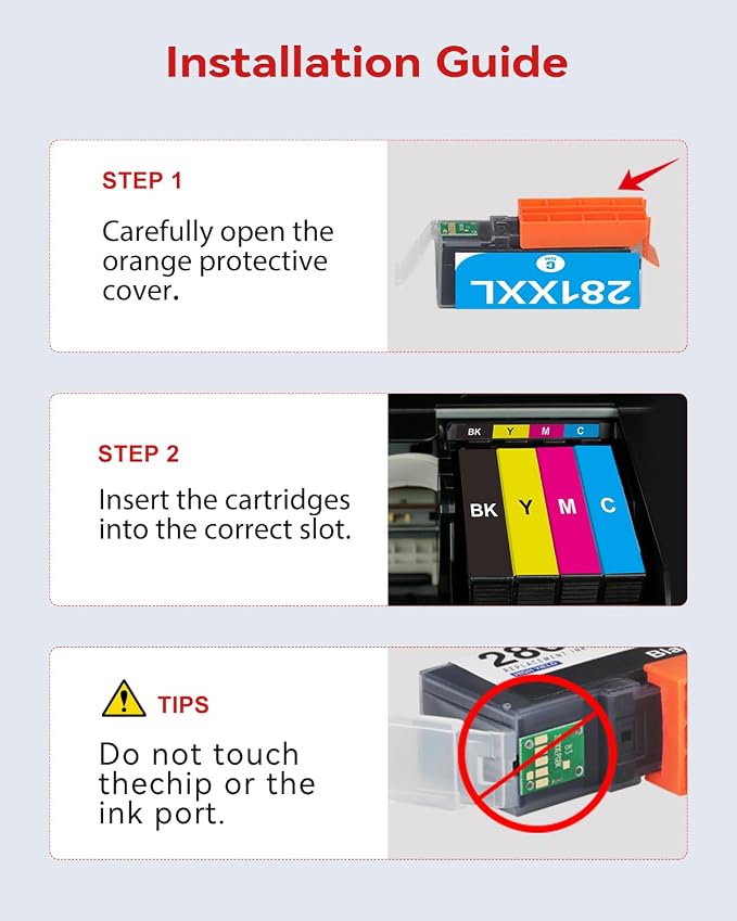 15 Pack 280XXL 281XXL 280 281 XXL Ink Cartridges to TR8620a TR8600 TR8620 TR8520 Ink Replacement for Canon PGI-280 CLI-281 XL to TR7520 TS702a TS9520 TS9521C TS6120 TS6220 TS9120 TS6320 TS8220 Printer