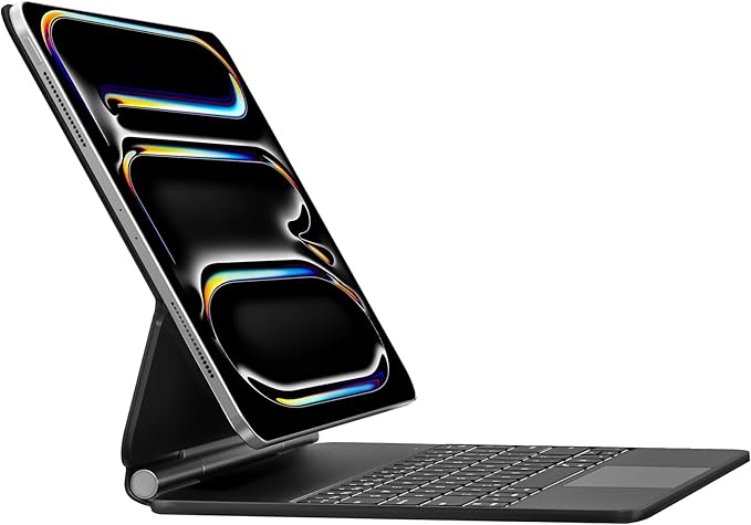 Magic Keyboard for iPad Pro 11 inch 5th (M4, 2024), Bluetooth Keyboard Case for iPad Pro 11 M4 (USB-C), Easy-Set Magnetic Stand with Multi-Touch Trackpad, Auto Wake/Sleep, Backlight