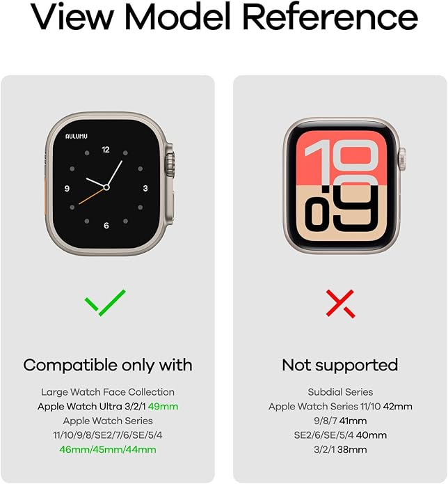 Aulumu C03 Snap Functional Titanium Buckle for Apple Watch Ultra (3/2/1) Nylon Band | Luxury Embossed Texture Knit | Quick-release Design | iWatch Bands for 49/46/45/44MM
