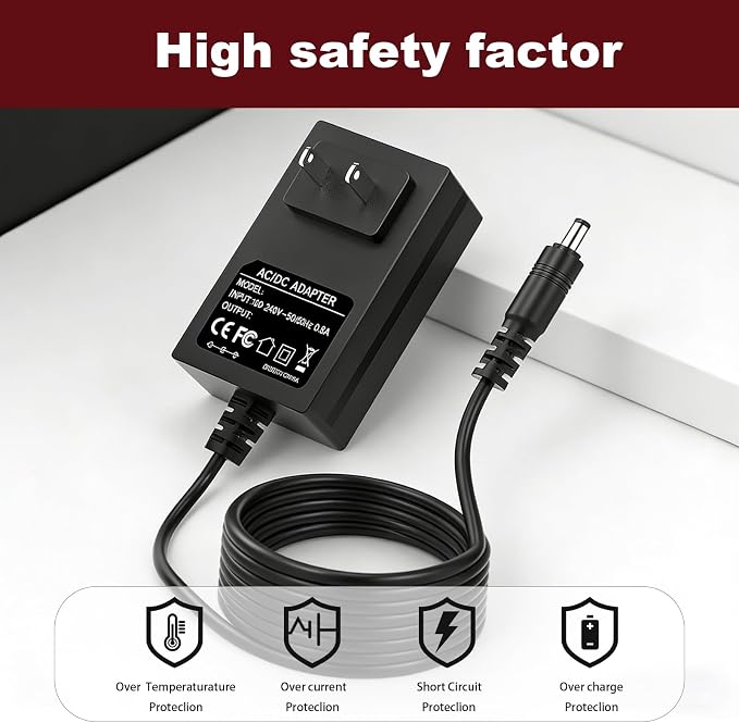 Charger for Radio Flyer 940Z 940P 940PZ Compatible with Ultimate Go-Kart Model 940 Battery Power Adapter Cord