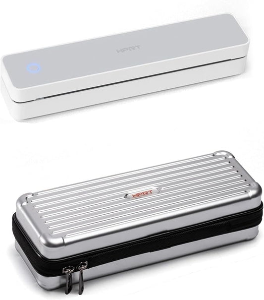 HPRT Portable Printer Wireless White& Printer Case for MT610