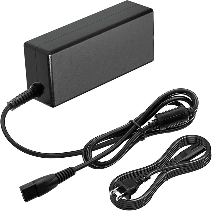 UpBright 2-Prong 14V AC/DC Adapter Compatible with EMART EM-RL-18-LED EMRL18LED 18" 65W Big Adjustable Ring Light Kit w/Stand Dimmable ZF120A-1405000 DC14V 5A 70W Power Supply Cord Cable Charger PSU