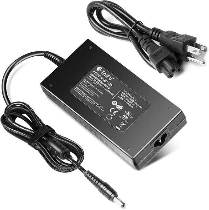 for Drobo Power Supply, TAIFU AC Adapter Charger for 12V 150W Drobo DroboFS S 5D 5Dt 5N 5N2 5C 5D3 5-Bay 4 Bay Storage Array Network Storage DR-5X-1P11 DAS Hard Disk Drive HDD NAS Charger Heavy Duty