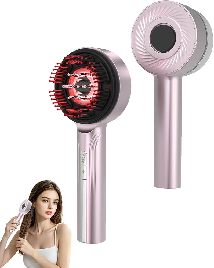 Electric Scalp Massage IPX6 Waterproof Hair Massager Oil Applicator Brush | Hair Massager Scalp Brush for Women Beauty Enthusiasts Home Spa Travel Shower Use Gentle Scratch Kneading Scalp Care Tool
