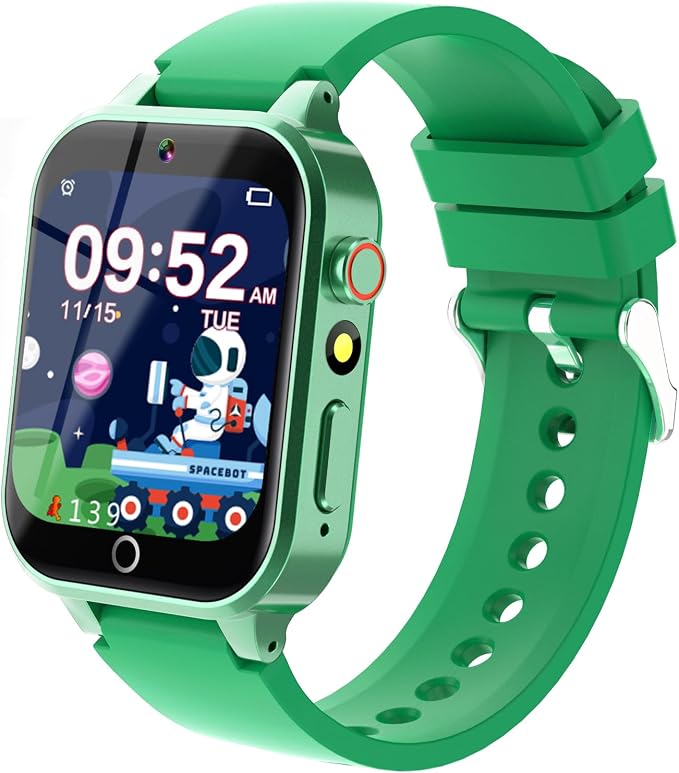 Cosjoype Kids Smart Watch Boys Gift for Age 6-10, 26 Games Touch Screen HD Video Music Player Learning Cards Audiostory Pedometer Educational Toys Birthday Gifts for Girls Ages 4 5 6 7 8