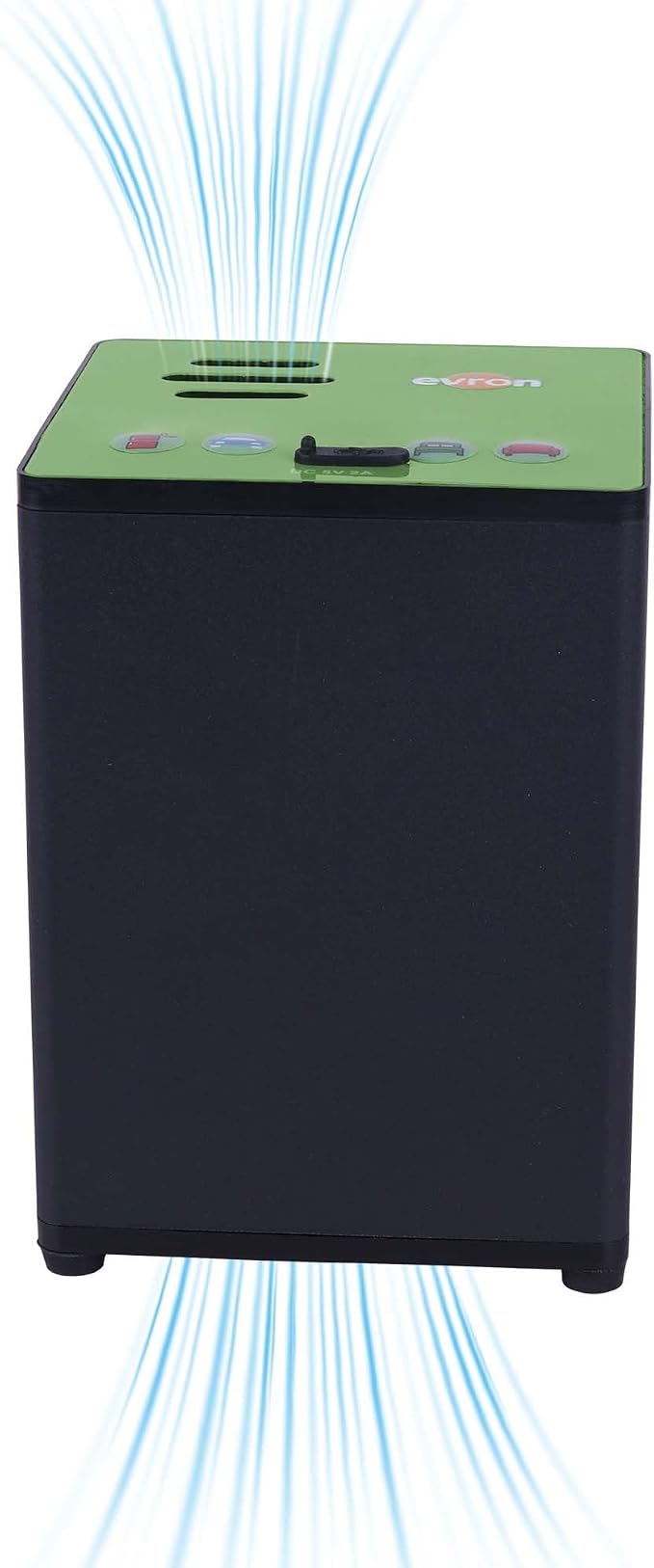 Evron Mini Ozone Deodorizer – Compact Rechargeable Odor Control Device with 6 Modes for Home, Car, Closets & Pet Areas, Quiet Operation with Light Sensor Auto Mode