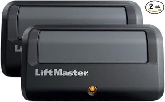 LiftMaster 891LM Security+ 2.0 1-Button Gate Operator Remote Control with Visor Clip - Pack of 2