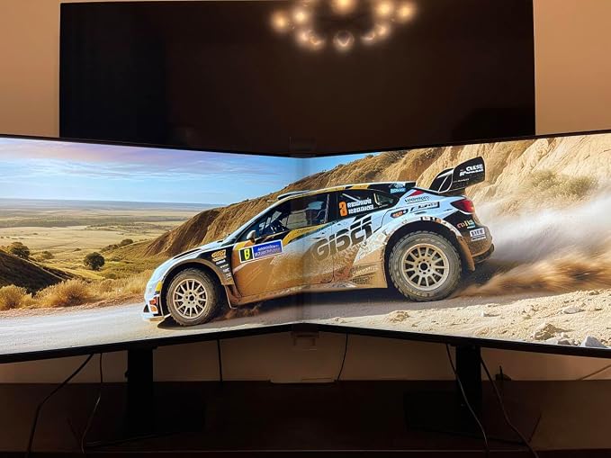 ZGRG Bezel Free Kit for 24"-32" monitor; Triple monitor Bezel Free Kit; ultrawide monitor kit (Set of 2)