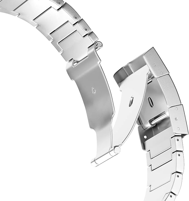 LDFAS Fenix 8/7X/6X/5X Plus Band, 26mm Titanium Metal Quick Release Easy Fit Watch Strap with Double Button Clasp Compatible for Garmin Fenix 7X Pro/6X Pro/5X Plus/Enduro 3/tactix 7 Bands