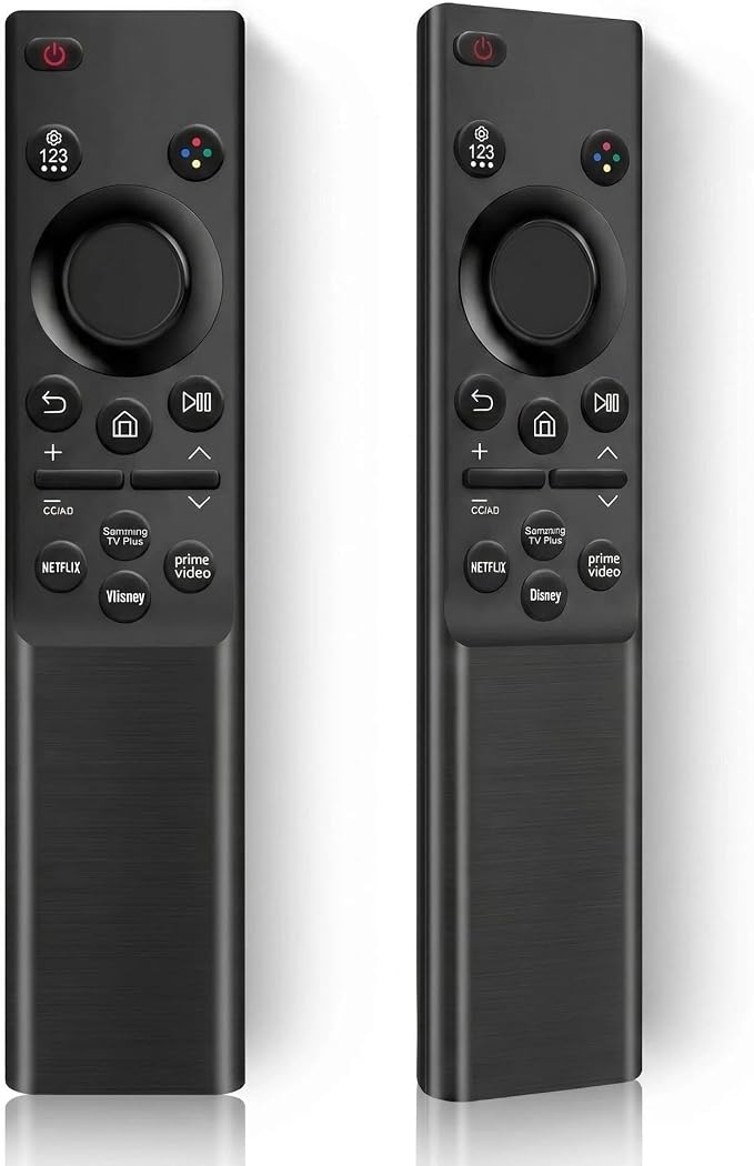 (Pack of 2) for Samsung Smart TV Remote, for Samsung Remote Control for smart TV, Compatible with 2015-2025 All Samsung Crystal UHD, CU7000, DU7200, QLED, Neo QLED, OLED, Frame Curved 4K 8K TVs
