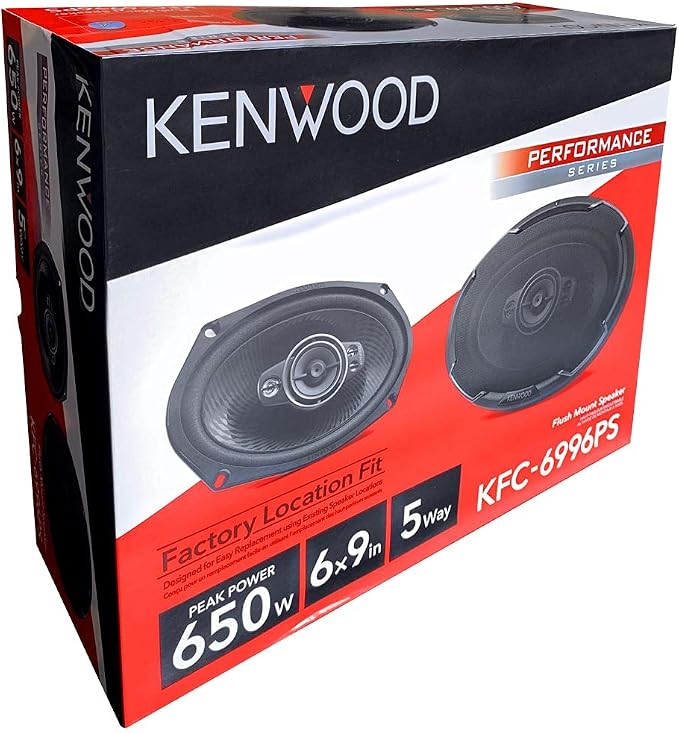 Kenwood KFC-6996PS 6" x 9" 5-way Speakers