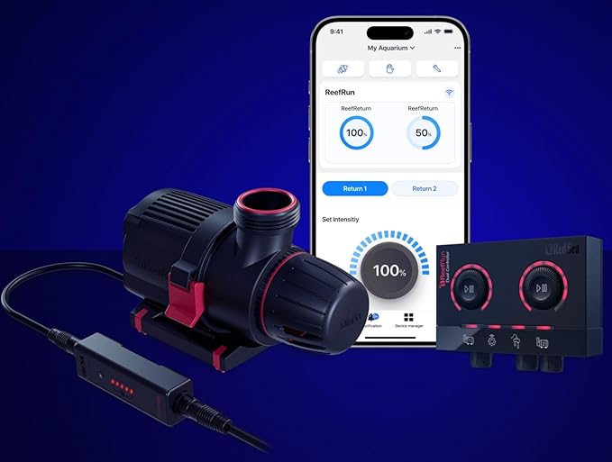 Red Sea ReefRun G2 4000 Aquarium DC Water Return Pump (530-1060 GPH) - Controller Sold Seperatly | ReefBeat Control & Notifications for Freshwater or Saltwater Marine Use