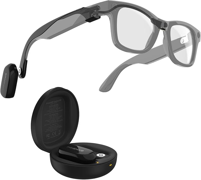 Carina C2 Wearable Battery Pack for RayBan Meta Wayfarer Standard 50-22-150 | Wearable Design, Gen1 & Gen2 Support, Portable Mini Power, Extended 14-19h Battery Life