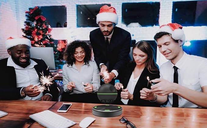 Arc Star Floating Speaker | Bluetooth and NFC | Smartphone Charger | 360° Sound