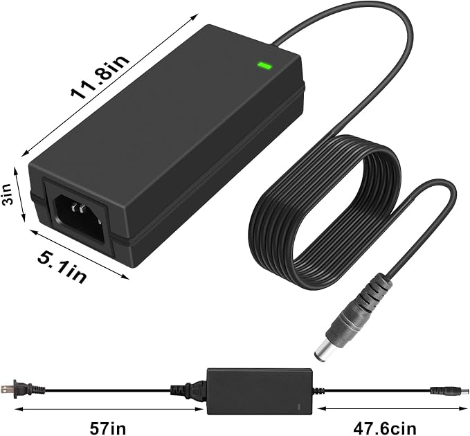 54v Power Supply/Power Adapter Compatible with Cisco Meraki Z3, Z3C, Z3C-HW Wireless Routers, MA-PWR-50WAC
