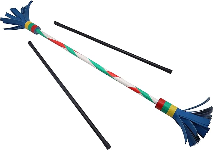 Professional Juggling Flower Sticks-Devil Sticks with 2 Hand Sticks, Beginner Friendly - 22 Inch