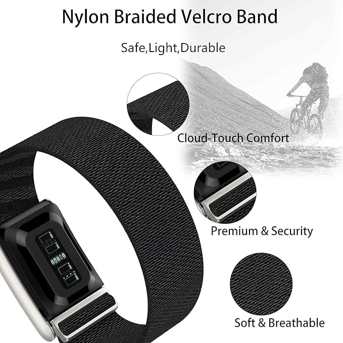 DADO Nylon Soft Band Compatible with WHOOP 5.0, One, Peak, and Life | Adjustable, Durable & Secure Fit Strap | NOT for Gen 4