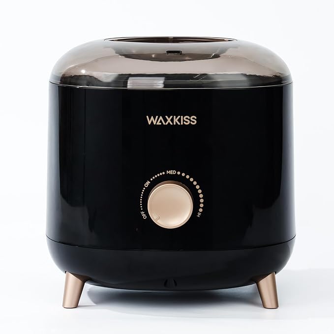Large-Capacity Wax Warmer for Hair Removal – 1000 ml Wax Heater with Adjustable Temperature Control, Ideal for Salon & At-Home Use (Black)