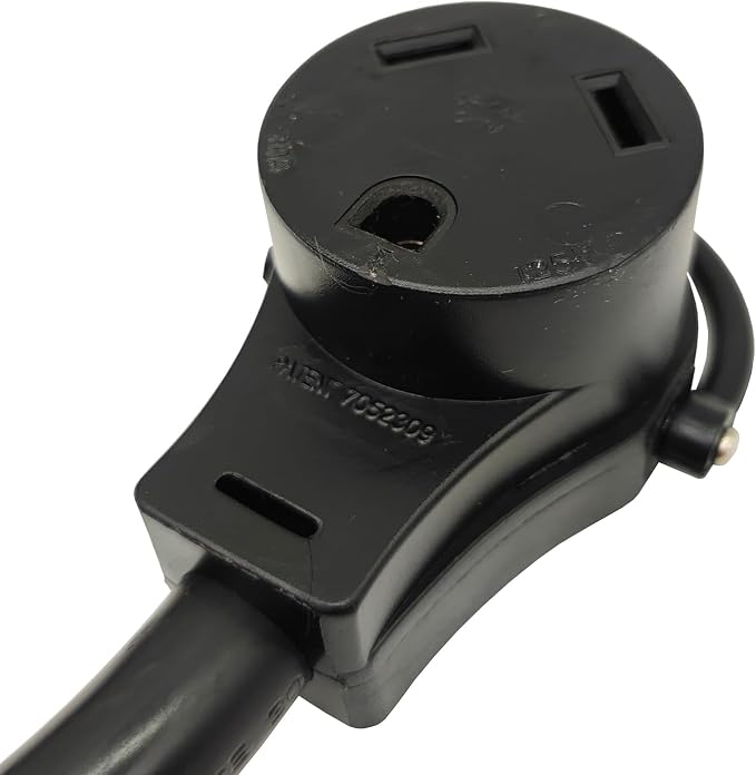 Parkworld 69953 Shore Power 50A Male NEMA SS2-50P to TT-30R RV 30A Female Adapter Cord 125V 1.5FT