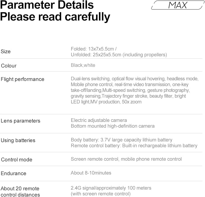ikaufen E88 Drone No screen control, Camera for Adults RC Drone With 720P HD Dual Camera WiFi FPV Foldable Quadcopter Aircraft +2 Battery (E88 No screen control+ 2 Battery)