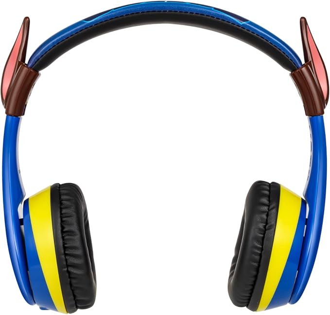 EKIDS - PAW Patrol Chase Bluetooth Headphones for Kids, Wireless Headphones for SC